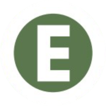 the letter E