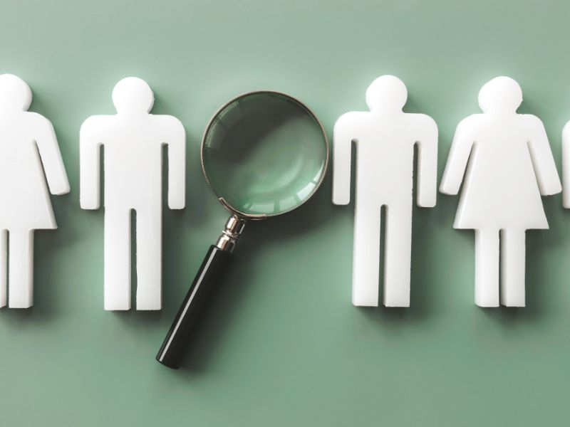 Looking for people graphic